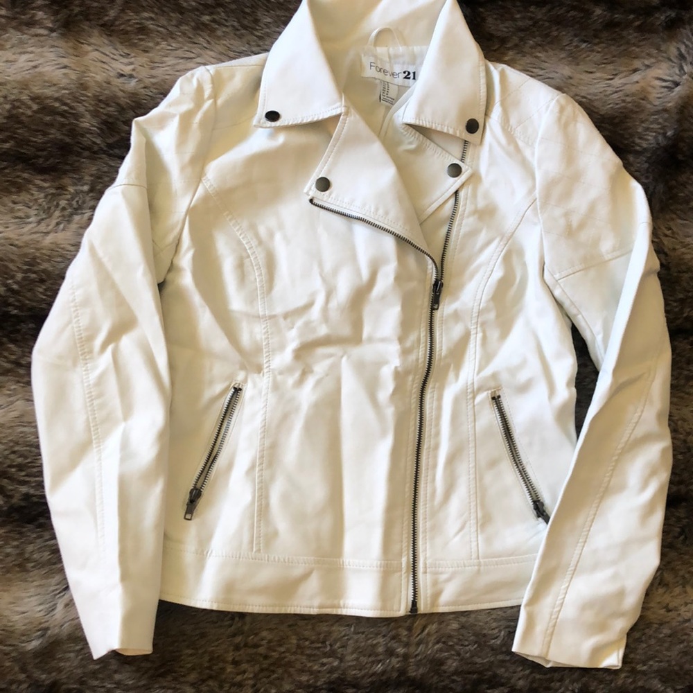 Forever21 leather jacket NWT